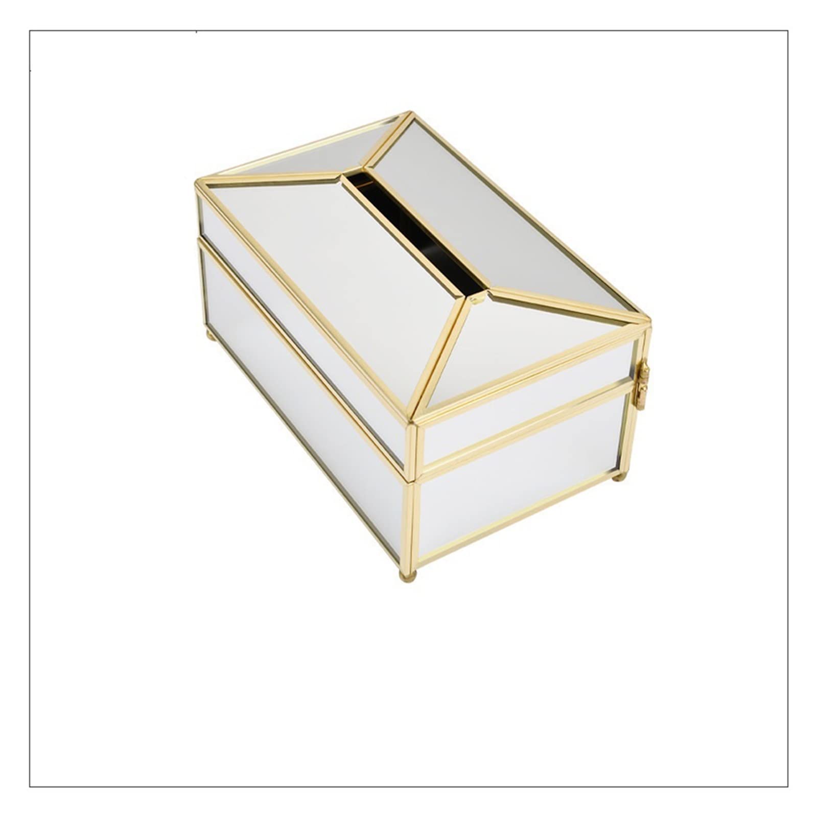 新品 ガラスと金属のティッシュボックス 新品 ガラスと金属のティッシュボックス 【公式通販】